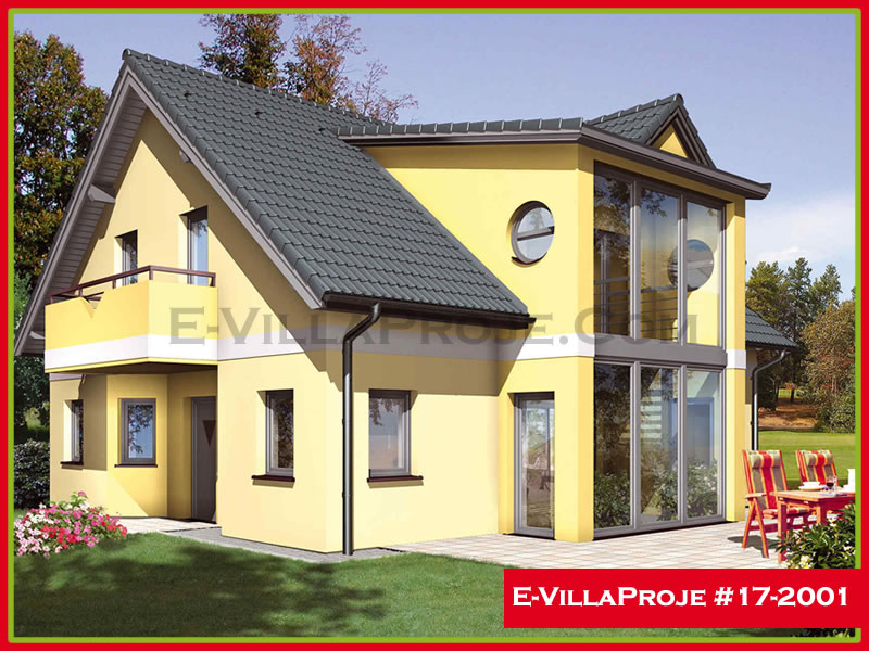 KCE-17.2001 185 m² hafif çelik ev mimari görselleştirmesi