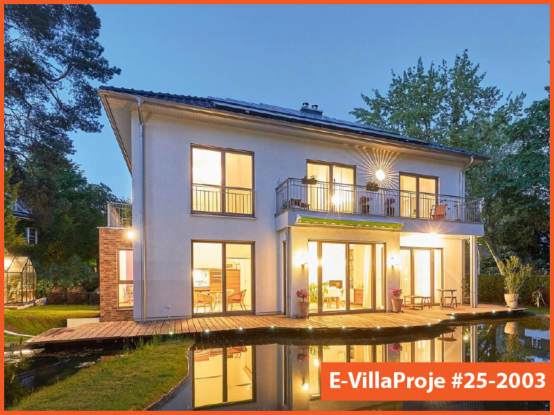 KCE-31776 186 m² Kıbrıs hafif çelik ev mimari görselleştirmesi