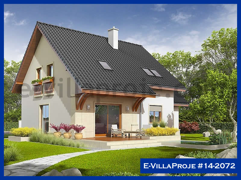 KCE-14.2072 187 m² hafif çelik ev mimari görselleştirmesi
