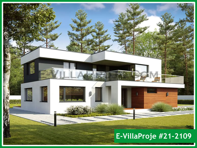 KCE-21.2109 187 m² hafif çelik ev mimari görselleştirmesi