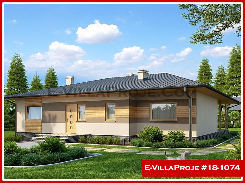 KCE-18136 187 m² hafif çelik ev mimari görselleştirmesi