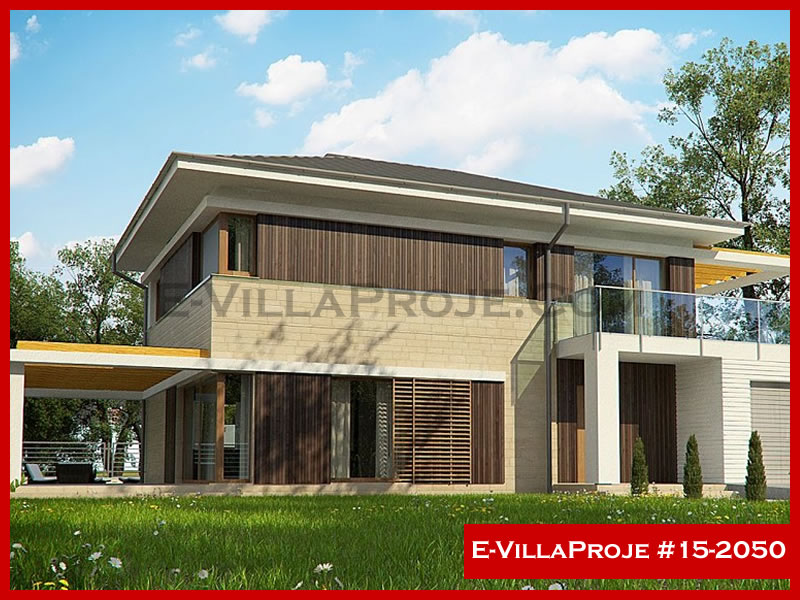 KCE-15.2050 188 m² hafif çelik ev mimari görselleştirmesi