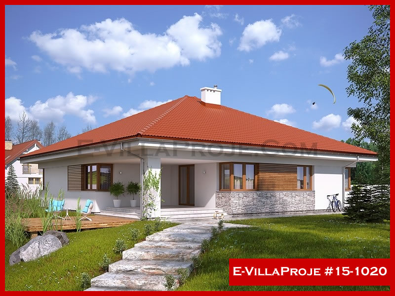 KCE-9521 188 m² hafif çelik ev mimari görselleştirmesi