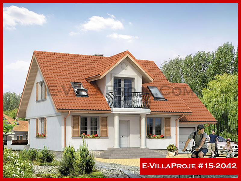 KCE-15.2042 190 m² hafif çelik ev mimari görselleştirmesi