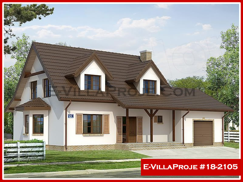 KCE-18.2105 190 m² hafif çelik ev mimari görselleştirmesi