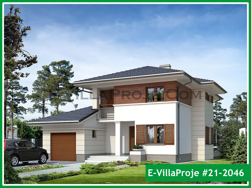 KCE-21.2046 190 m² hafif çelik ev mimari görselleştirmesi