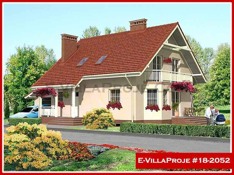 KCE-18.2052 191 m² hafif çelik ev mimari görselleştirmesi