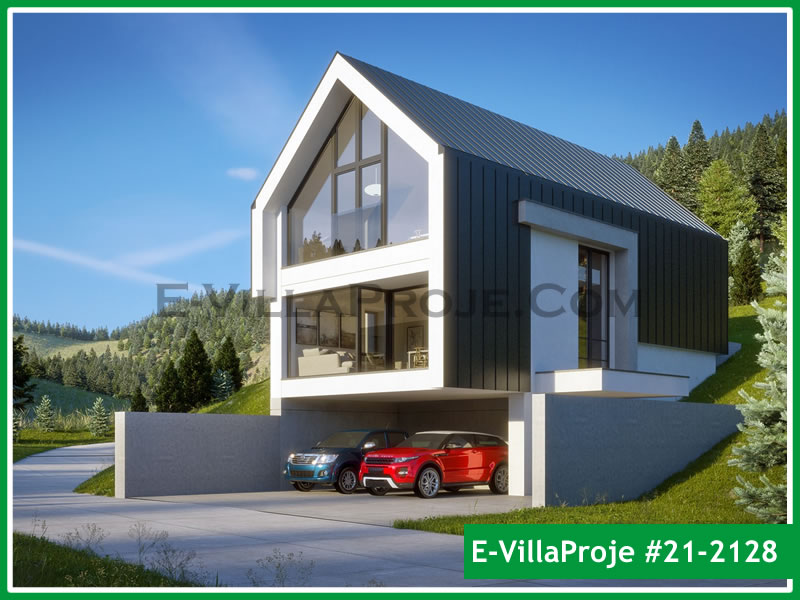 KCE-21.2128 191 m² hafif çelik ev mimari görselleştirmesi