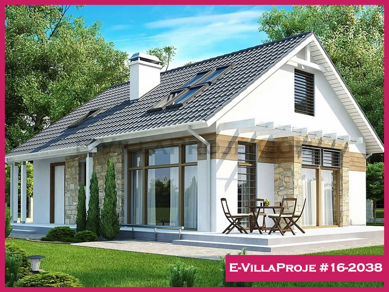 KCE-16.2038 192 m² hafif çelik ev mimari görselleştirmesi