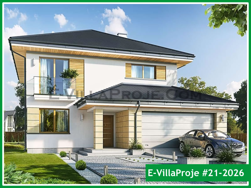 KCE-21.2026 192 m² hafif çelik ev mimari görselleştirmesi