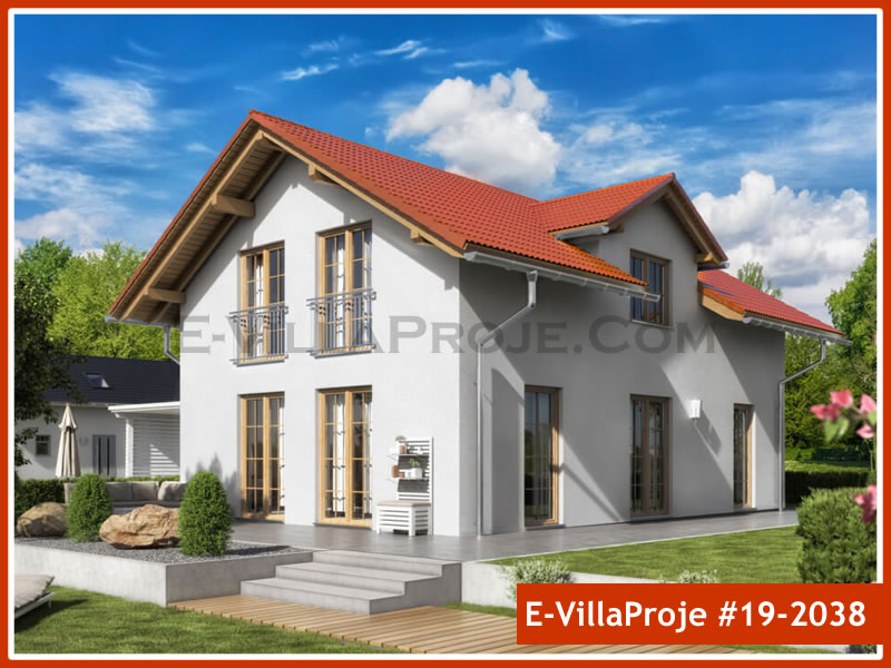 KCE-19.2038 193 m² hafif çelik ev mimari görselleştirmesi