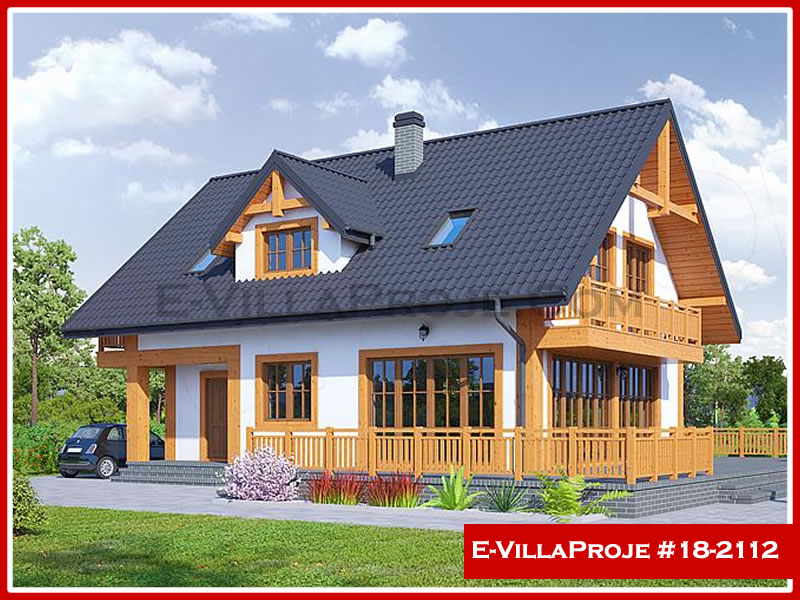 KCE-18.2112 194 m² hafif çelik ev mimari görselleştirmesi