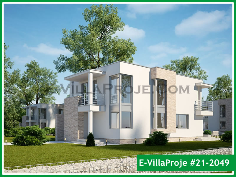 KCE-21.2049 194 m² hafif çelik ev mimari görselleştirmesi