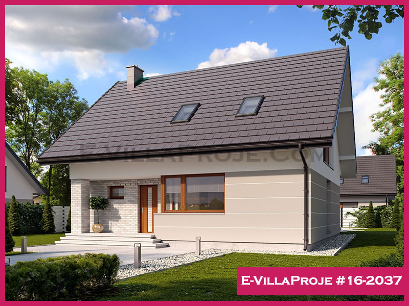 KCE-16.2037 194 m² hafif çelik ev mimari görselleştirmesi