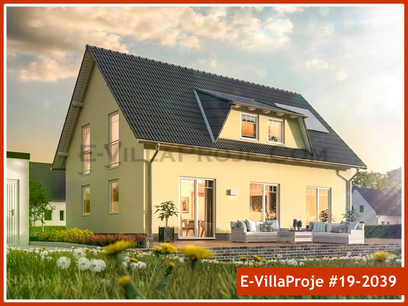KCE-19.2039 194 m² hafif çelik ev mimari görselleştirmesi