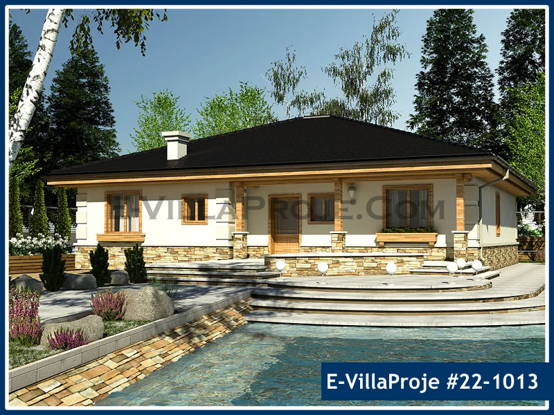 KCE-22.1013 194 m² Kıbrıs hafif çelik ev mimari görselleştirmesi