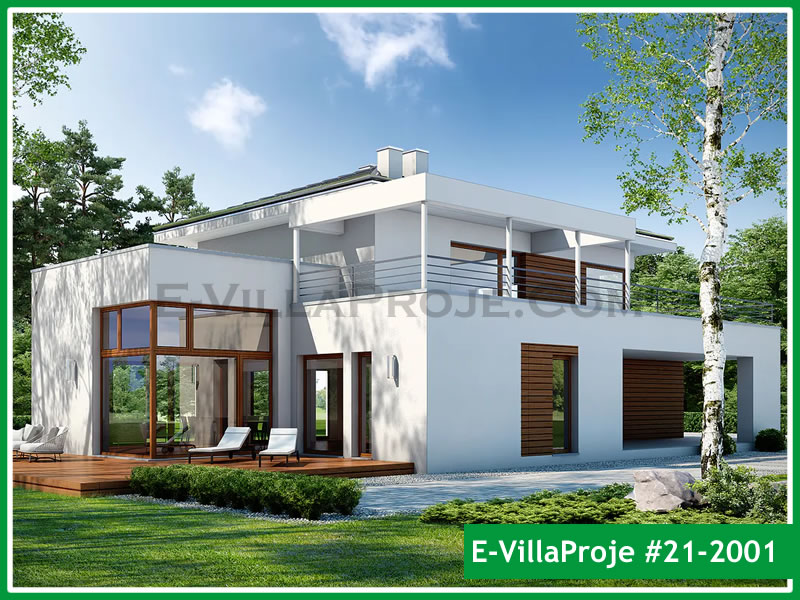 KCE-21.2001 195 m² hafif çelik ev mimari görselleştirmesi