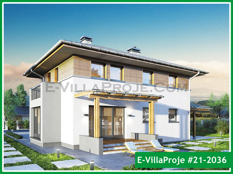 KCE-21.2036 195 m² hafif çelik ev mimari görselleştirmesi