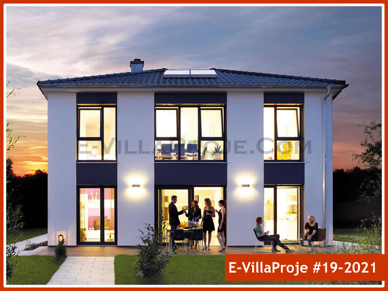 KCE-19.2021 196 m² hafif çelik ev mimari görselleştirmesi