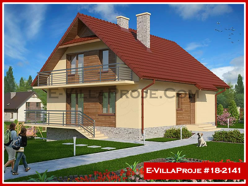 KCE-18.2141 198 m² hafif çelik ev mimari görselleştirmesi