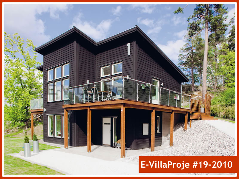 KCE-19.2010 199 m² hafif çelik ev mimari görselleştirmesi