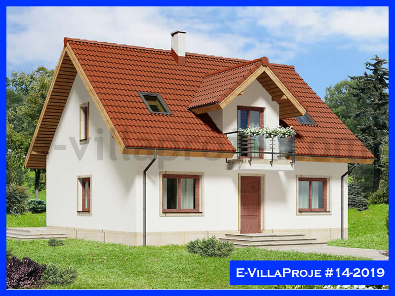 KCE-6119 199 m² hafif çelik ev mimari görselleştirmesi