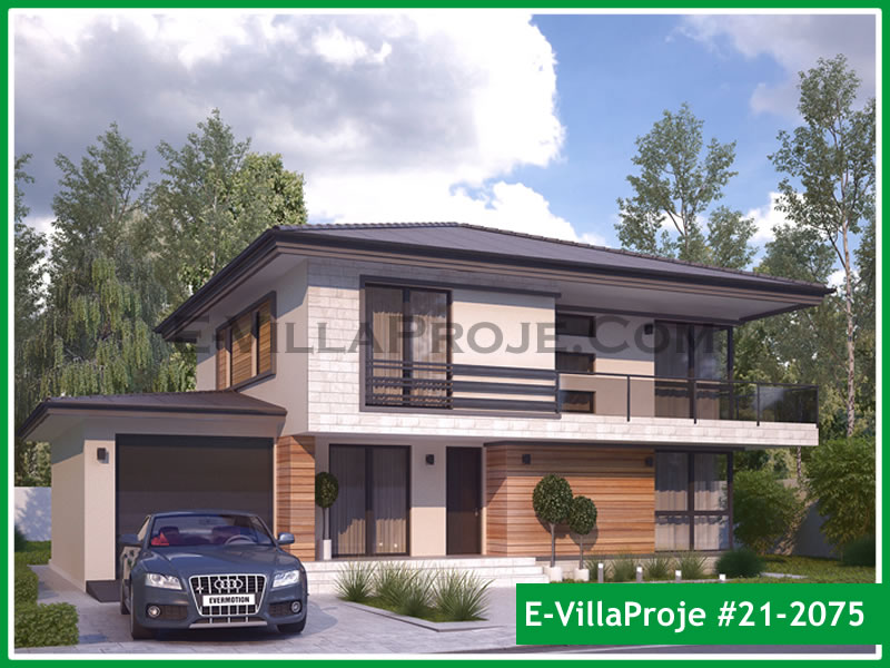 KCE-21.2075 201 m² hafif çelik ev mimari görselleştirmesi