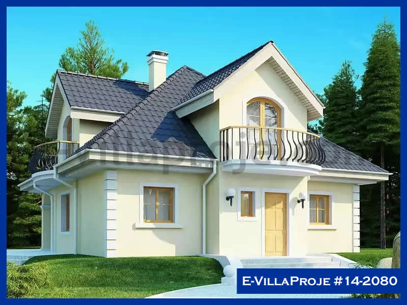 KCE-14.2080 202 m² hafif çelik ev mimari görselleştirmesi