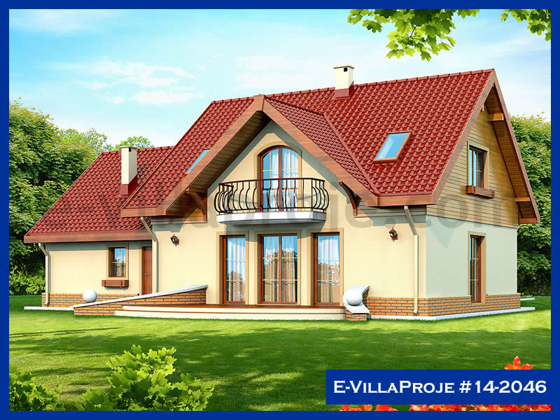KCE-14.2046 202 m² hafif çelik ev mimari görselleştirmesi