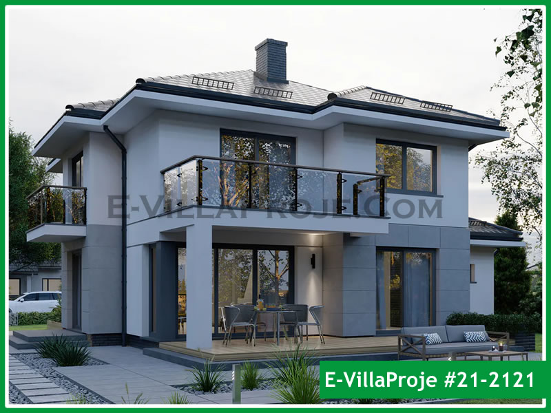 KCE-21.2121 202 m² hafif çelik ev mimari görselleştirmesi