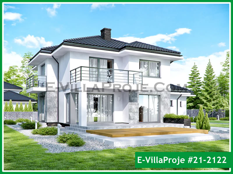 KCE-21.2122 202 m² hafif çelik ev mimari görselleştirmesi