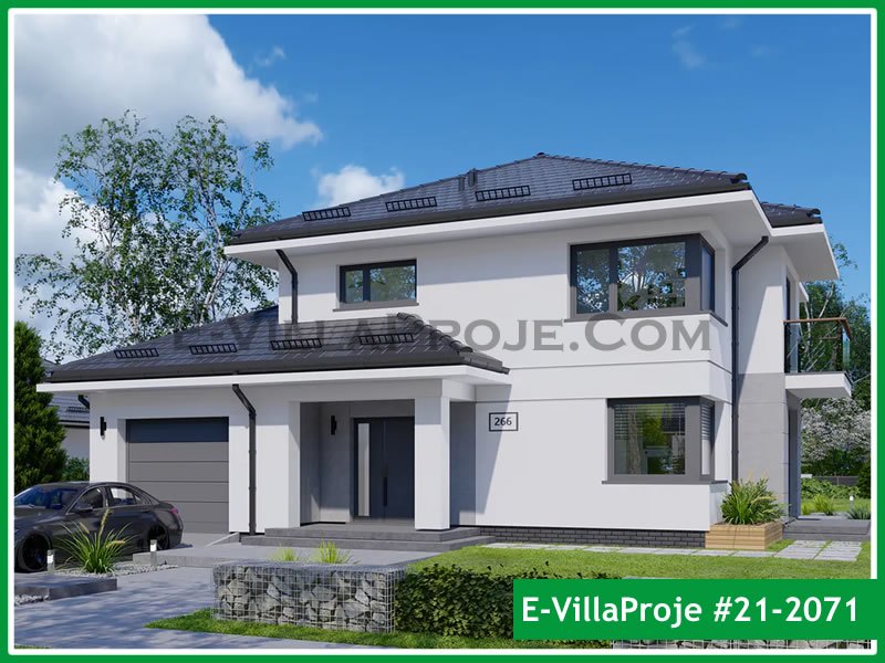 KCE-21.2071 202 m² hafif çelik ev mimari görselleştirmesi