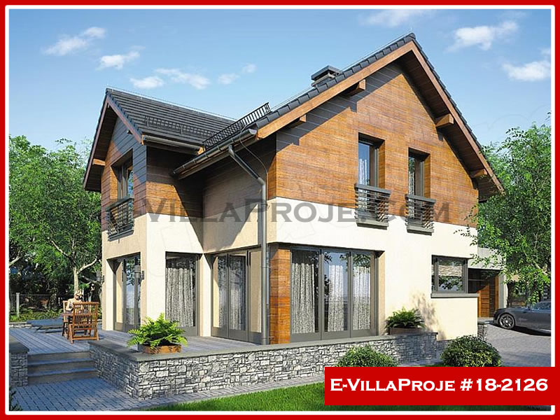 KCE-18.2126 203 m² hafif çelik ev mimari görselleştirmesi