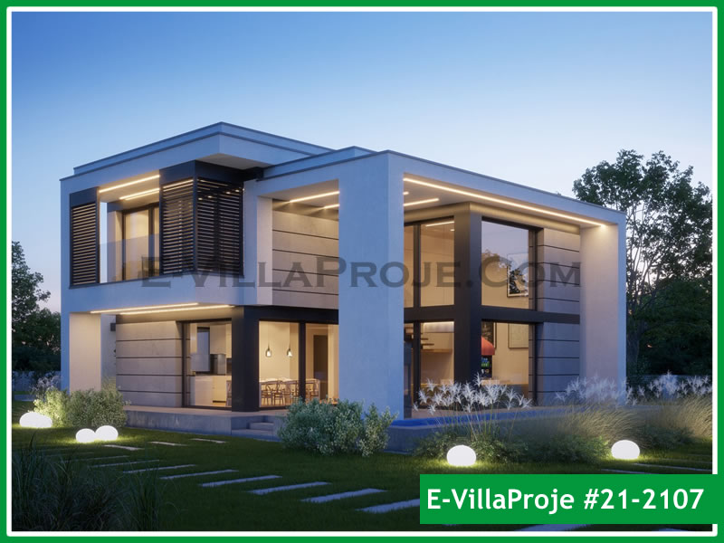 KCE-21.2107 203 m² hafif çelik ev mimari görselleştirmesi