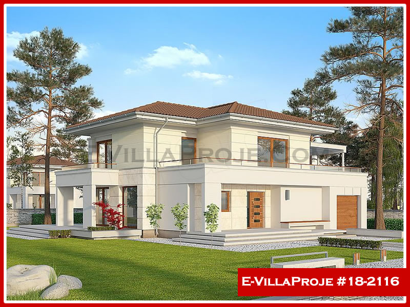 KCE-18.2116 203 m² hafif çelik ev mimari görselleştirmesi