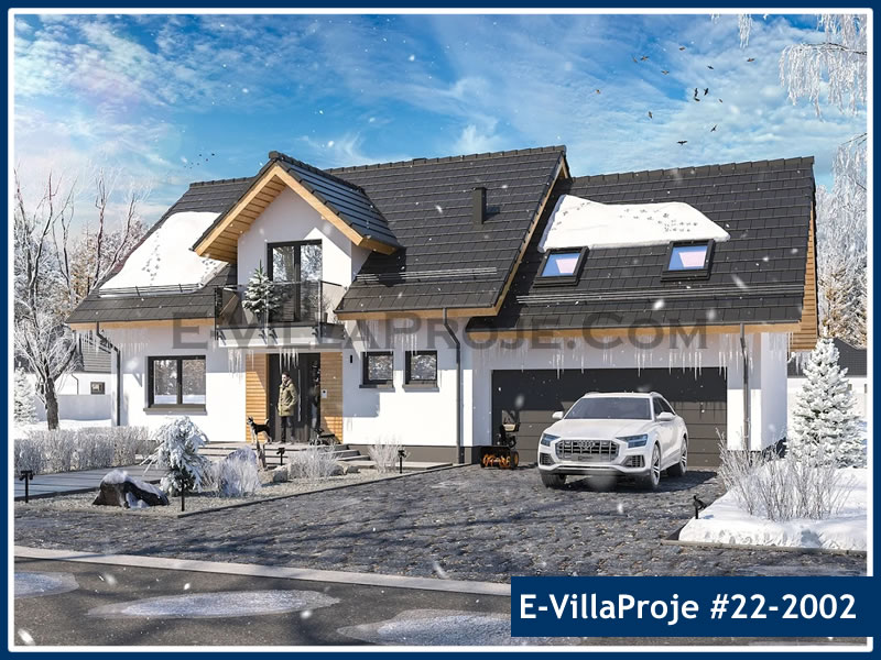 KCE-22.2002 204 m² hafif çelik ev mimari görselleştirmesi