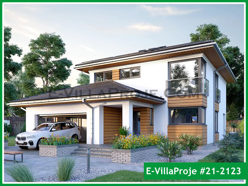 KCE-21.2123 204 m² hafif çelik ev mimari görselleştirmesi