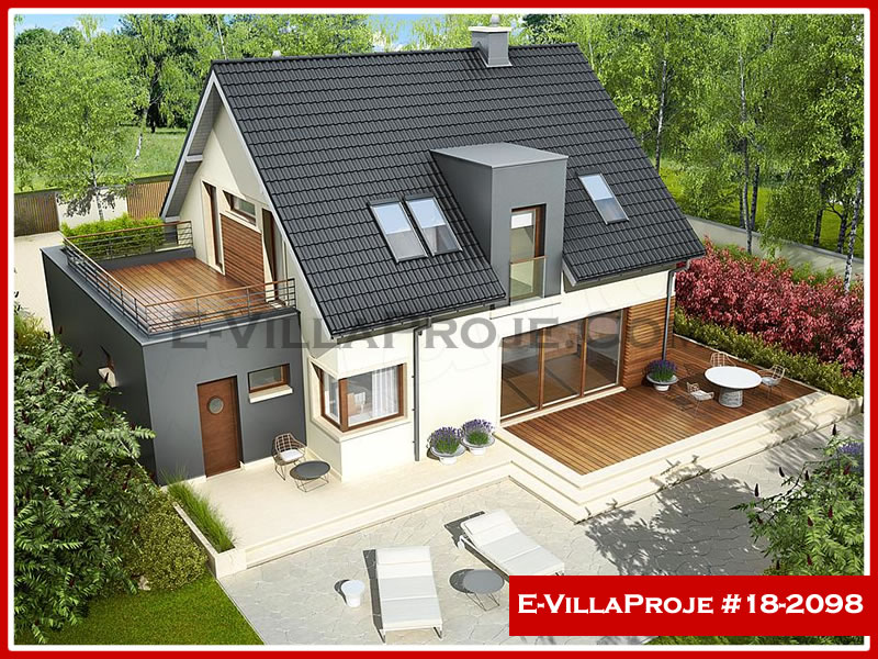 KCE-18.2098 205 m² hafif çelik ev mimari görselleştirmesi