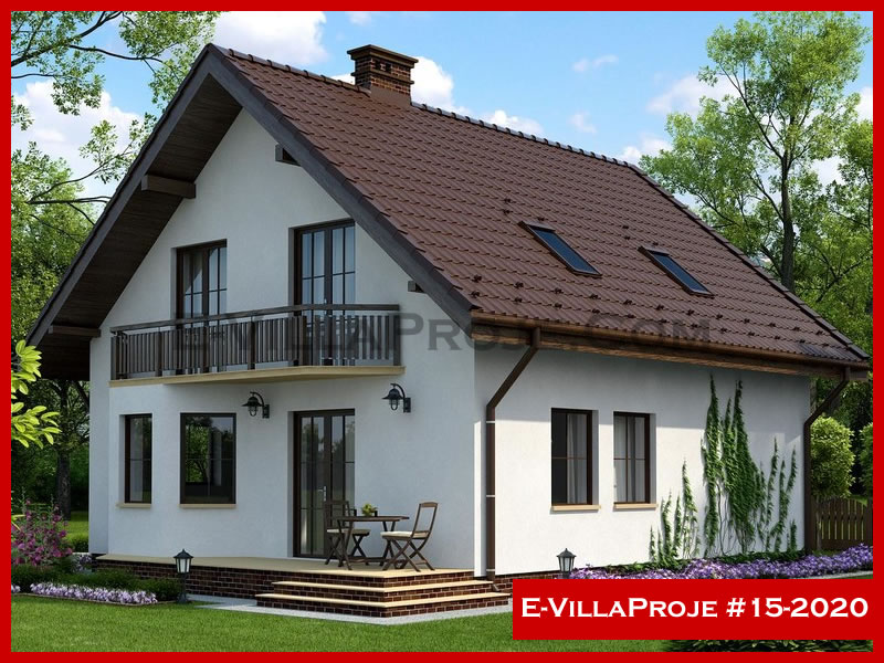 KCE-15.2020 205 m² hafif çelik ev mimari görselleştirmesi