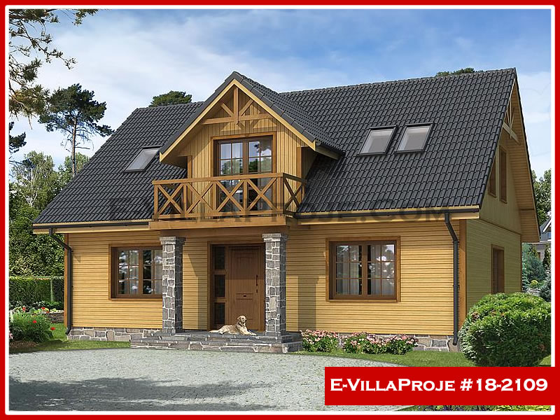 KCE-18.2109 206 m² hafif çelik ev mimari görselleştirmesi