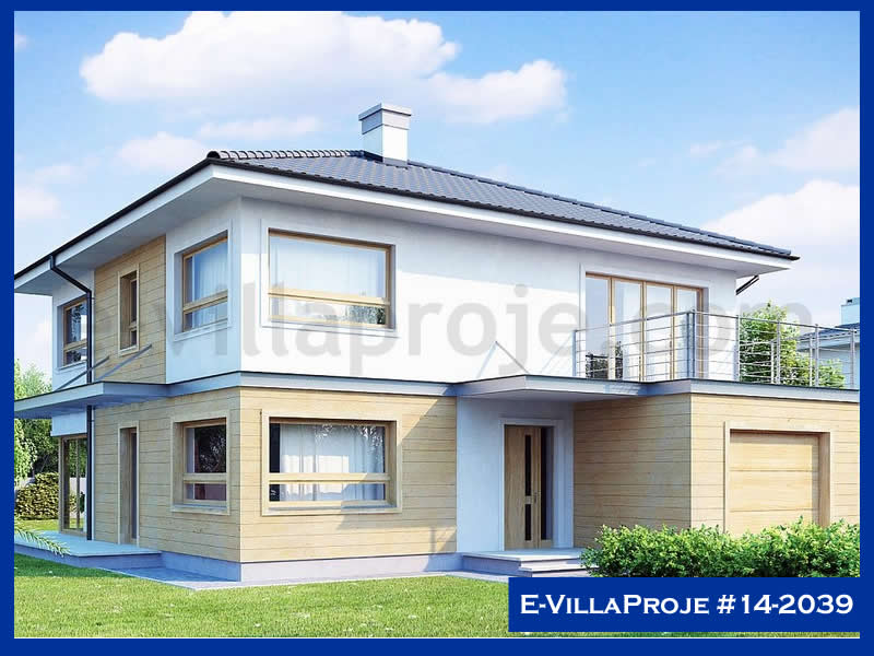 KCE-14.2039 207 m² hafif çelik ev mimari görselleştirmesi