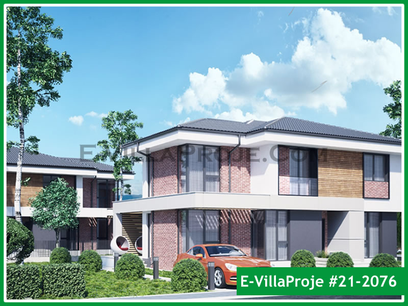 KCE-21.2076 208 m² hafif çelik ev mimari görselleştirmesi