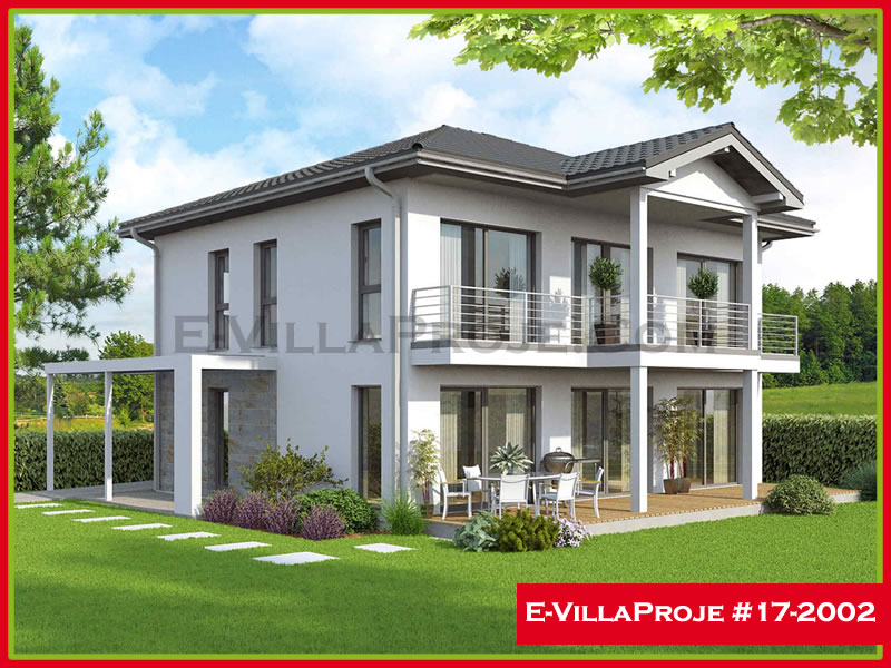 KCE-17.2002 209 m² hafif çelik ev mimari görselleştirmesi