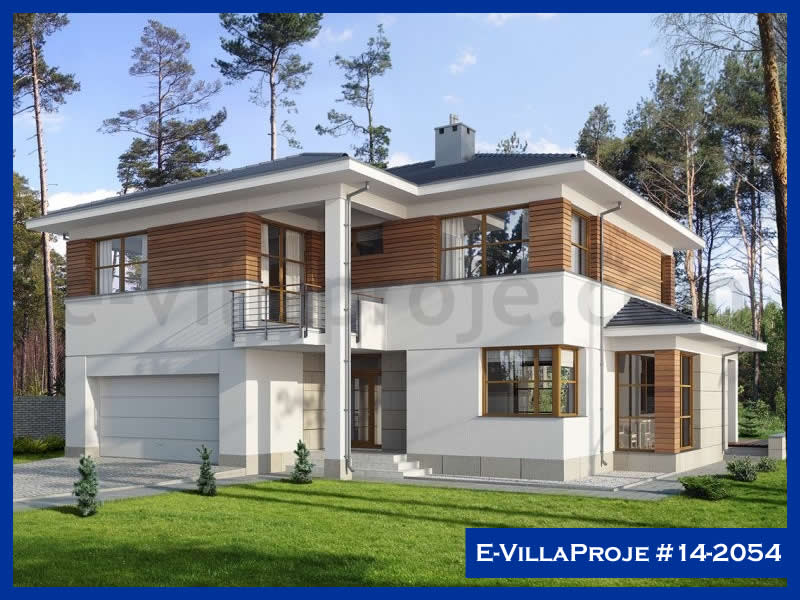 KCE-14.2054 210 m² hafif çelik ev mimari görselleştirmesi