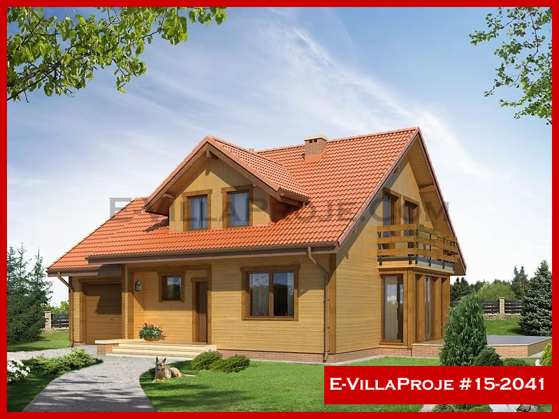 KCE-15.2041 210 m² hafif çelik ev mimari görselleştirmesi