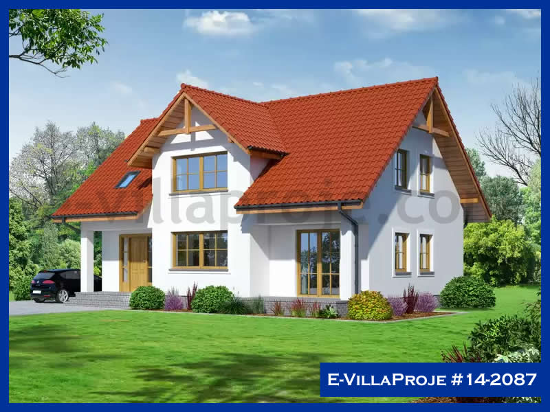 KCE-14.2087 210 m² hafif çelik ev mimari görselleştirmesi