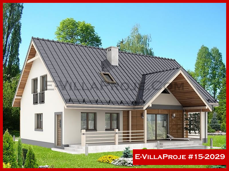 KCE-15.2029 210 m² hafif çelik ev mimari görselleştirmesi
