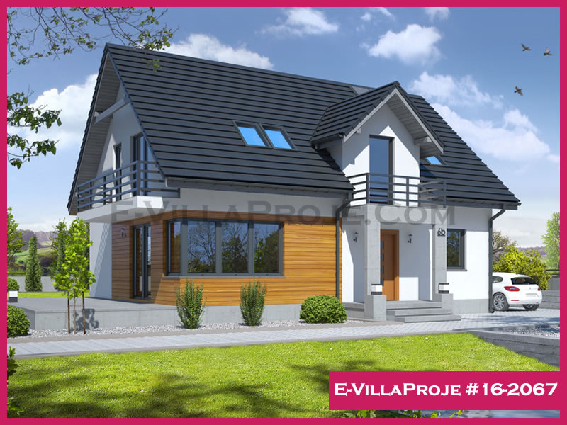 KCE-16.2067 212 m² hafif çelik ev mimari görselleştirmesi