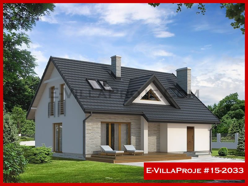 KCE-9449 212 m² hafif çelik ev mimari görselleştirmesi