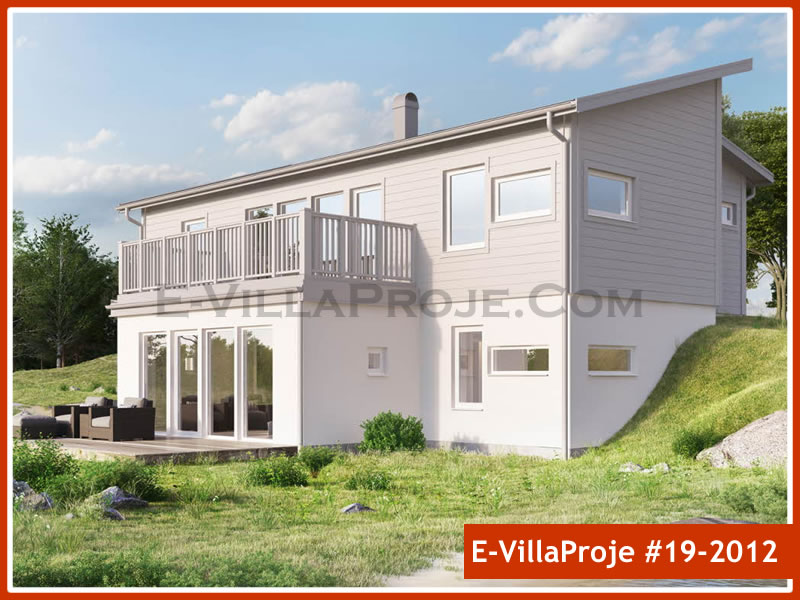 KCE-19.2012 213 m² hafif çelik ev mimari görselleştirmesi